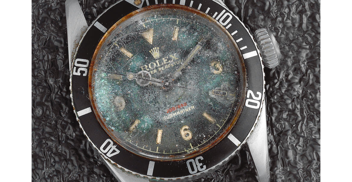 Old Rolex (1964) sold on auction for £181,25 / Bonhams auctions