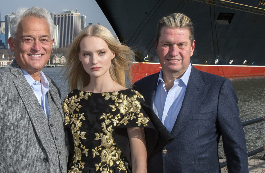 Fashion Legends Badgley Mischka to Headline Cunard's Transatlantic Fashion Week in 2020
