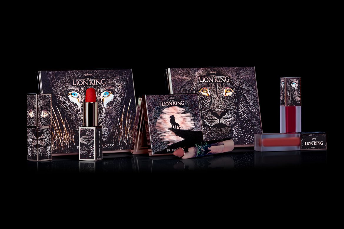 Disney's The Lion King Limited Edition Cosmetic Collection By Sir John X Luminess Launches June 15, 2019